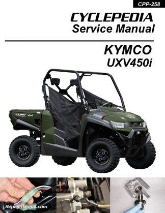 2019 kymco uxv 450i service manual